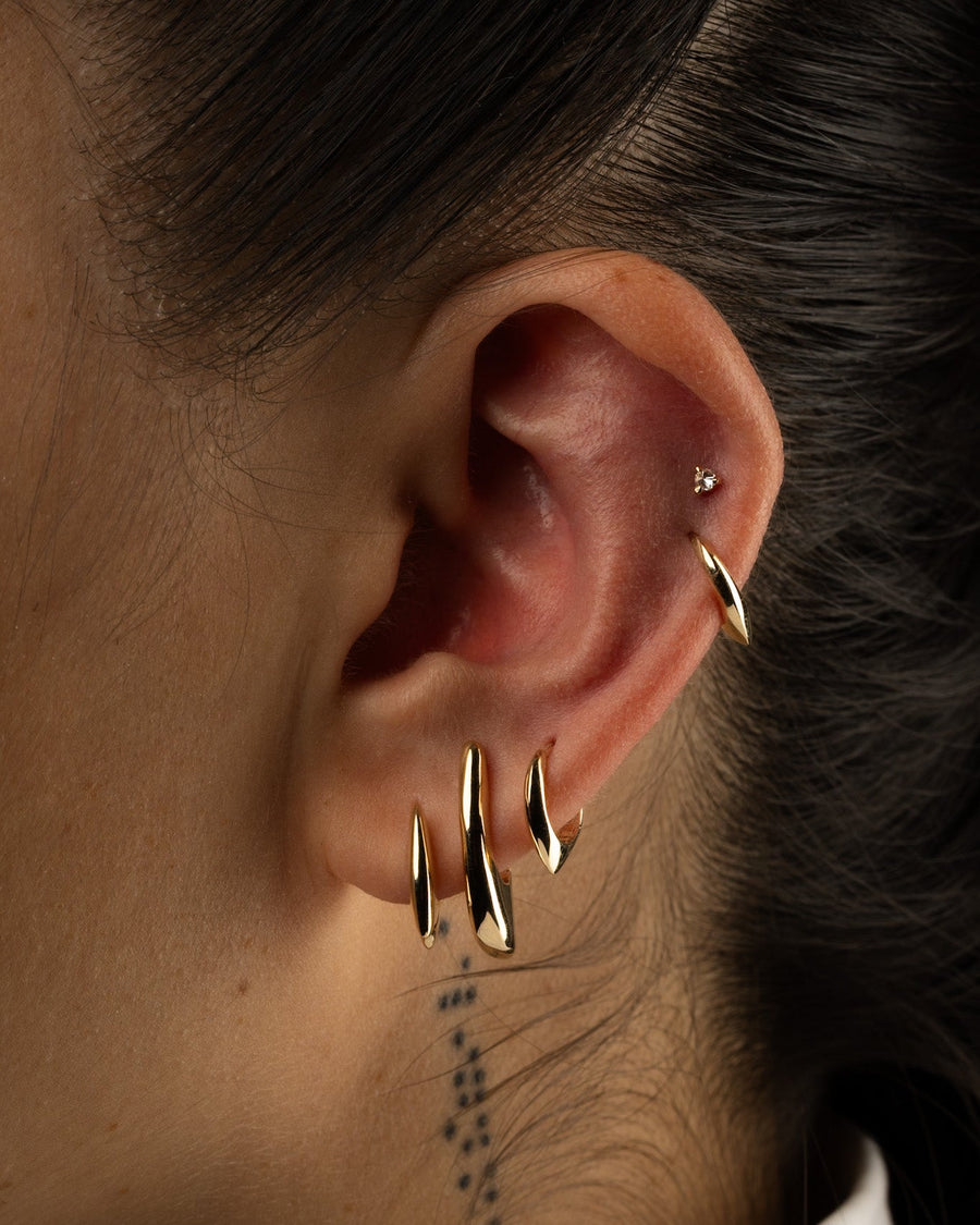 Sheena Hoop Earring, Fluid