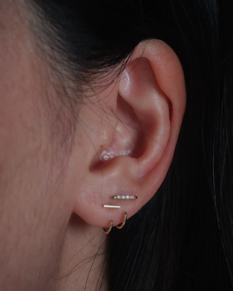 Needle Claw Earring, Short
