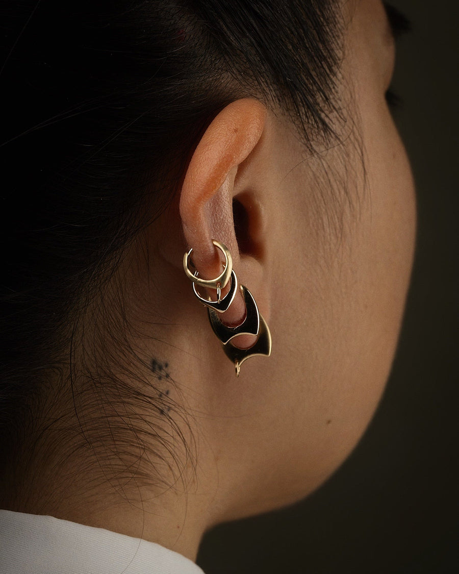 Debaser Hoop Earring, Fluid