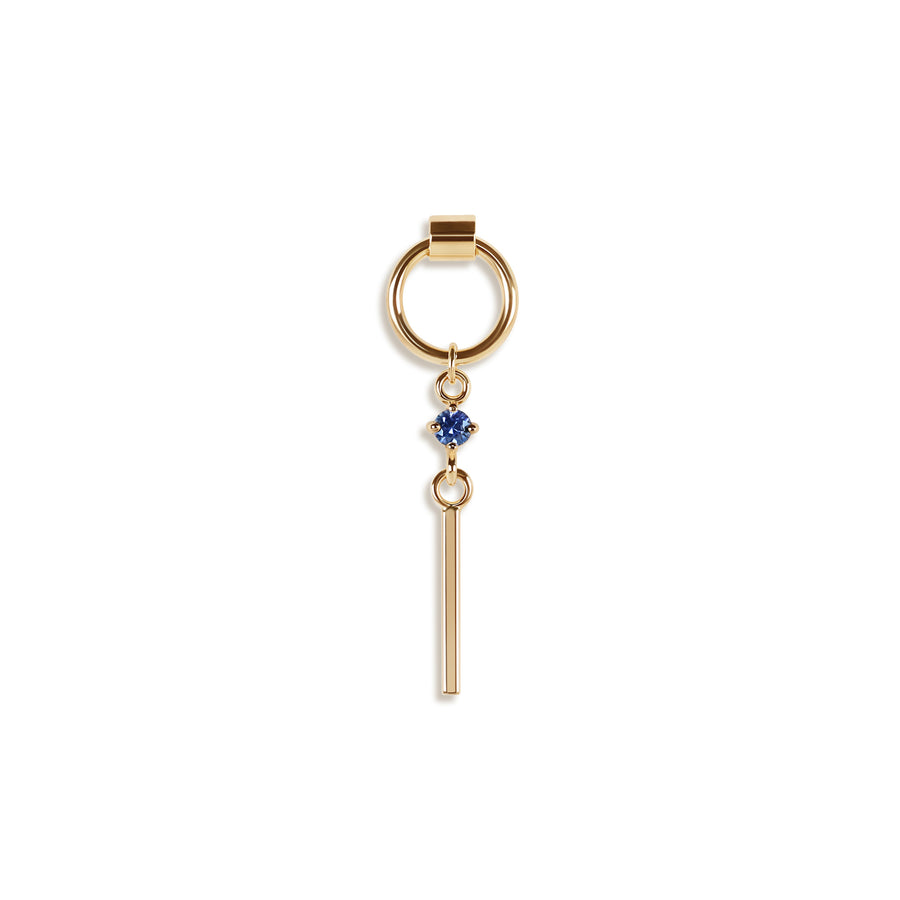 Fūrin Sapphire Flat Back Stud Earring