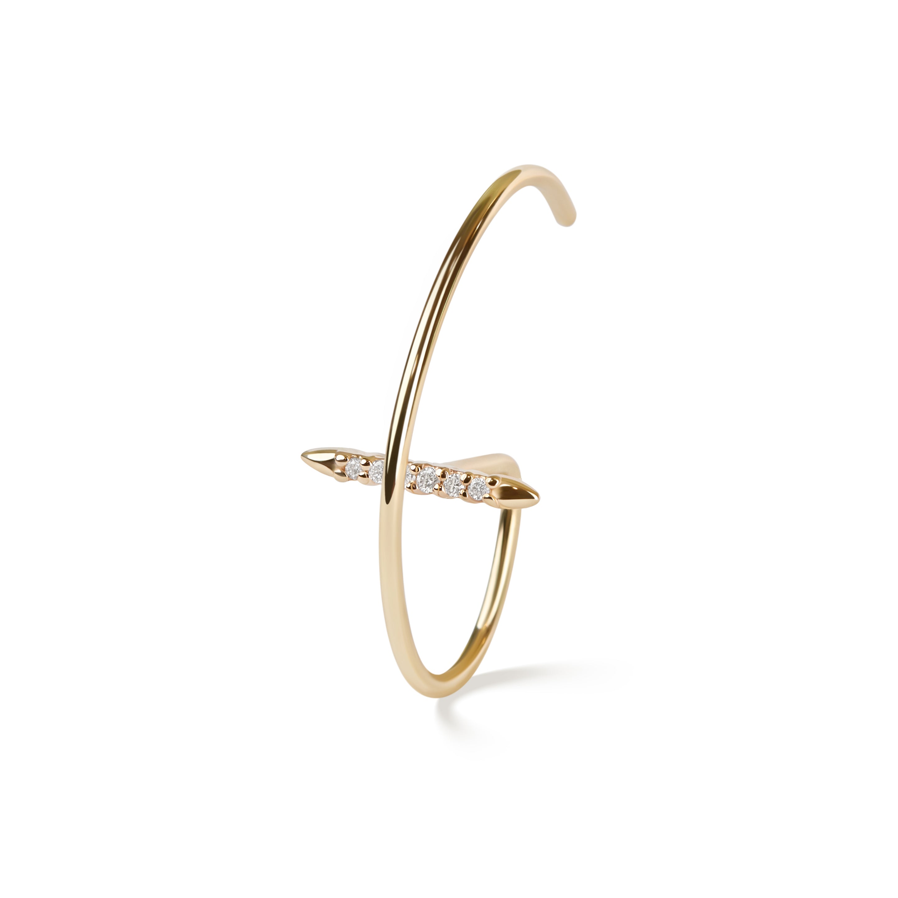 Needle Orbit Earring