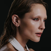 Fūrin Diamond Flat Back Stud Earring – Yū|Mono